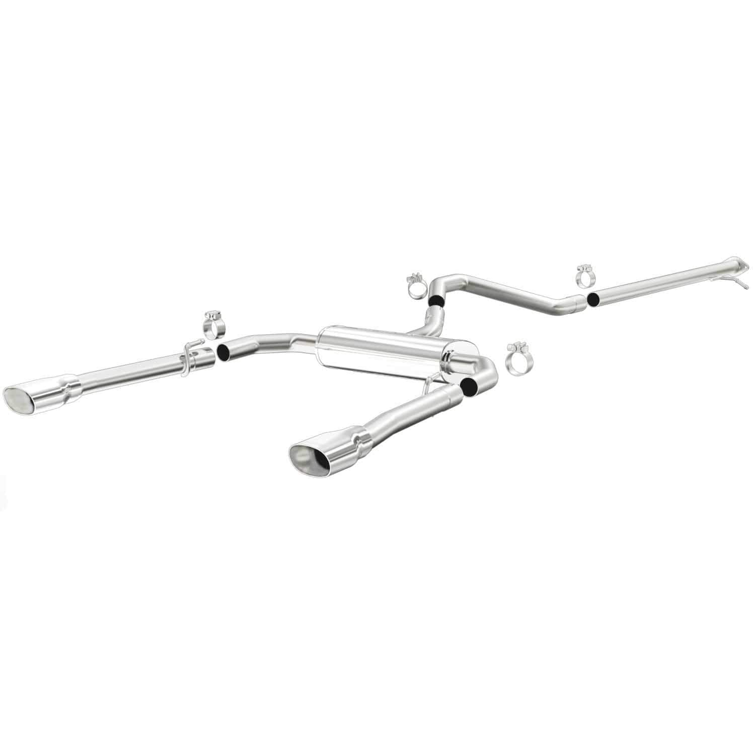 Large MagnaFlow Stainless Steel Performance Exhaust System Kit