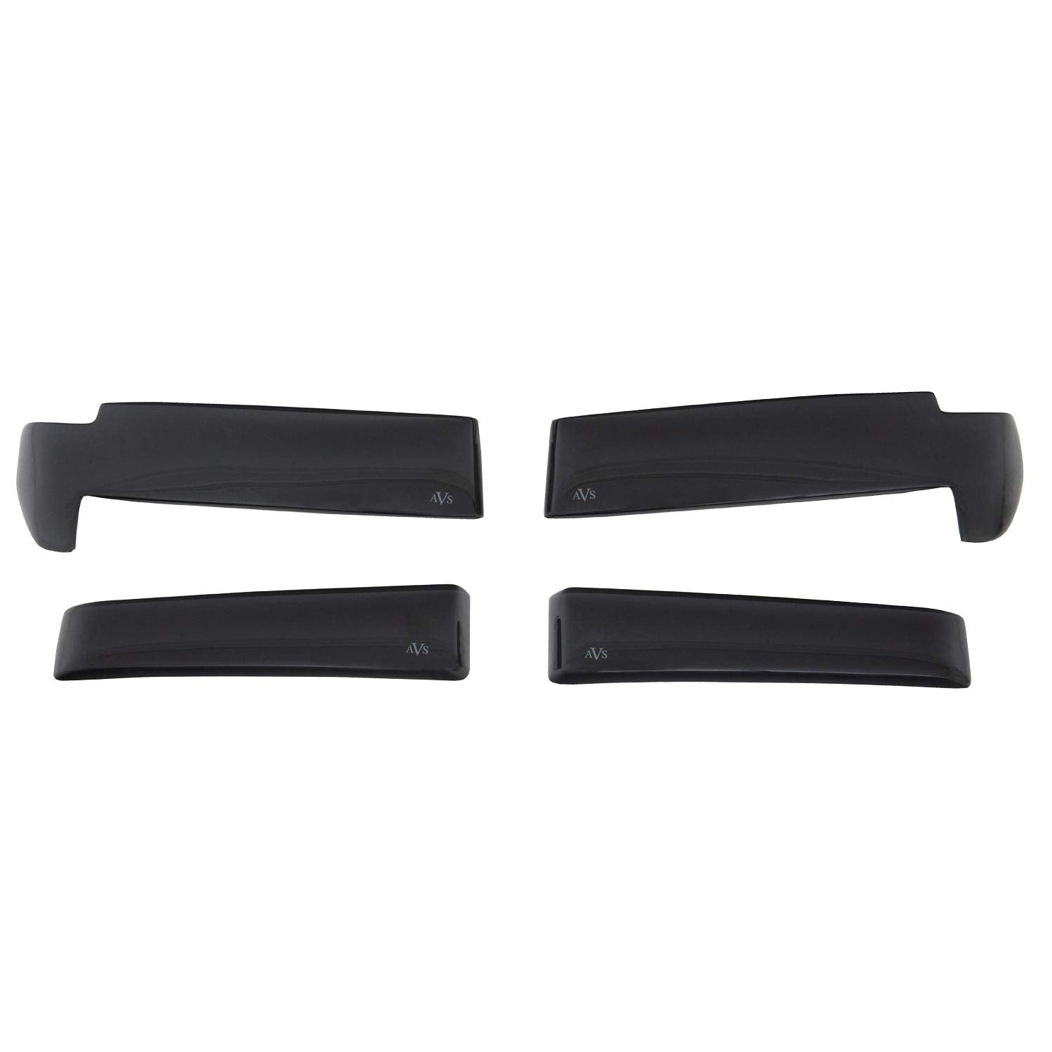 Headlight Covers Auto Ventshade [AVS] / Blackout | Fits 2016-2018 Chevrolet Silverado 1500, 2019 Chevrolet Silverado 1500 LD, 2 pcs. | Dark Smoke - 37284