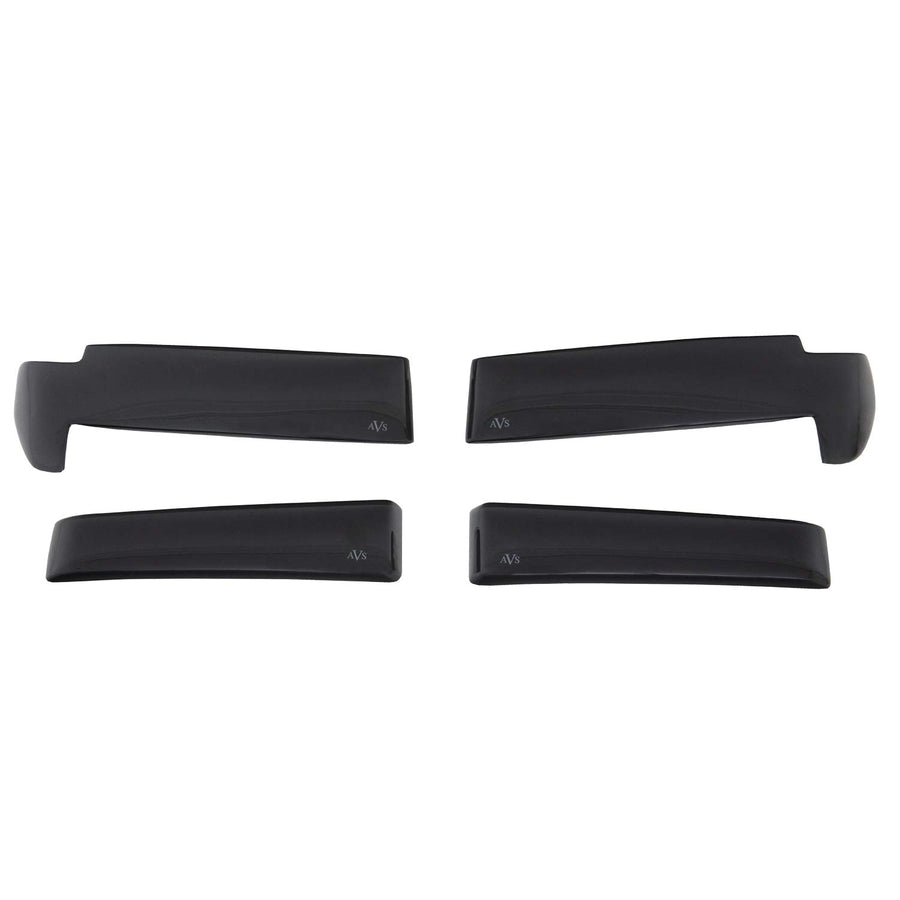 Headlight Covers Auto Ventshade [AVS] / Blackout | Fits 2016-2018 Chevrolet Silverado 1500, 2019 Chevrolet Silverado 1500 LD, 2 pcs. | Dark Smoke - 37284