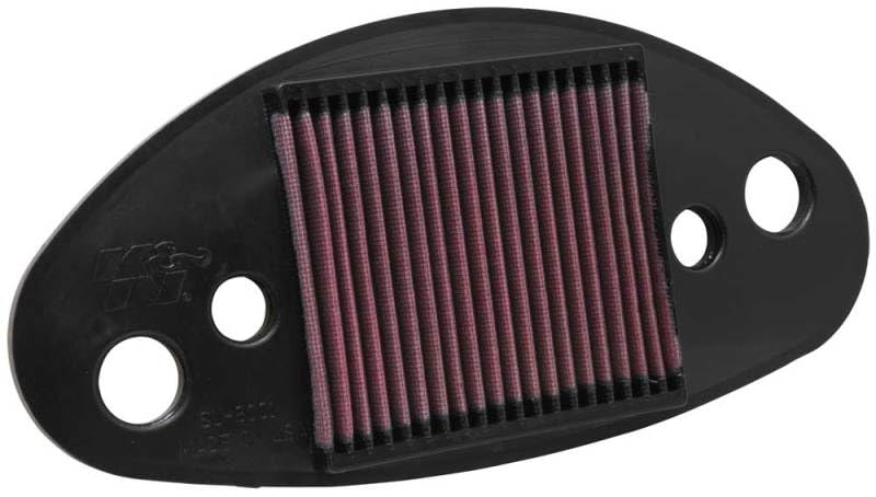 K&N Original High-Flow Lifetime Engine Air Filter: Increase Power & Acceleration, Washable, Premium, Replacement Air Filter: Compatible with 2001-2008 Suzuki: C50, VL800, SU-8001
