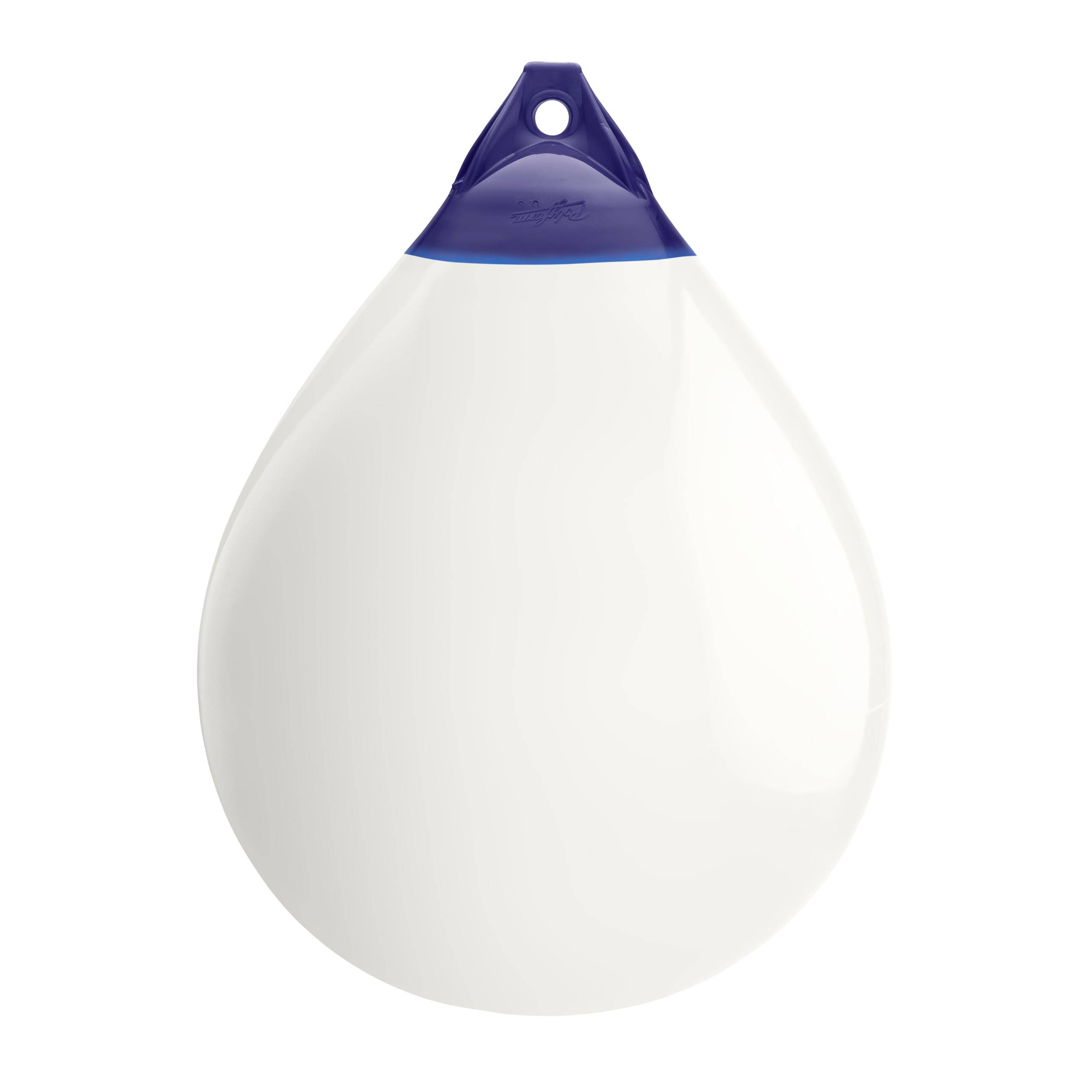 A-7 Standard Blue Ropehold Polyform Buoy - White