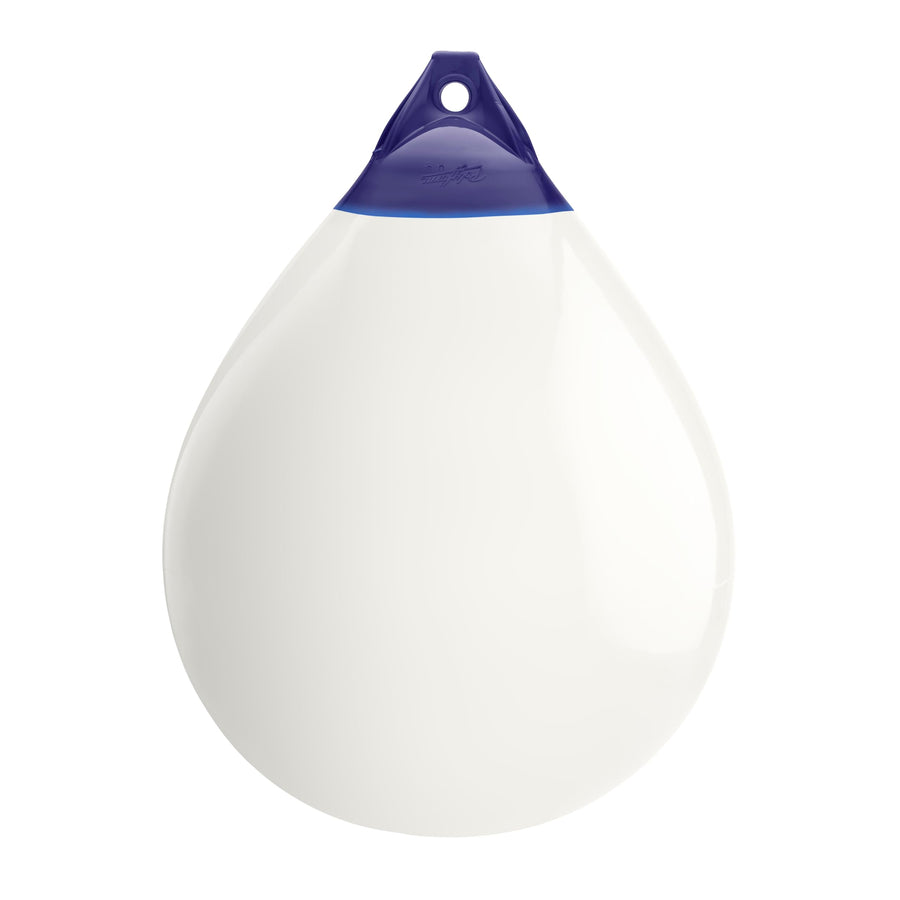 A-7 Standard Blue Ropehold Polyform Buoy - White