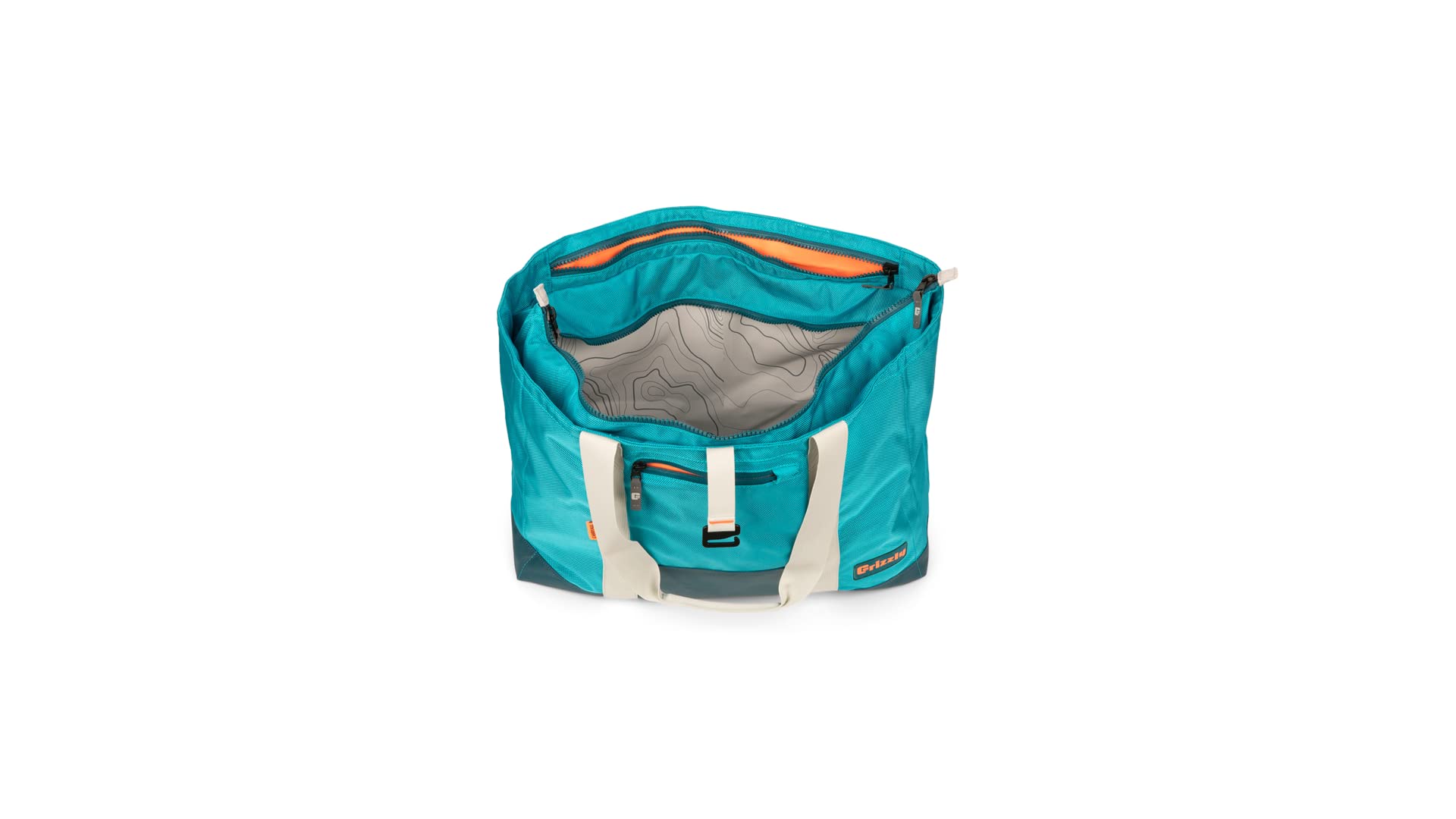 Drifter Grizzly Carryall | Insulated Tote for Beach Boat Camping Fishing Gym Hiking Hunting Kayak | Dry Bag | Blue