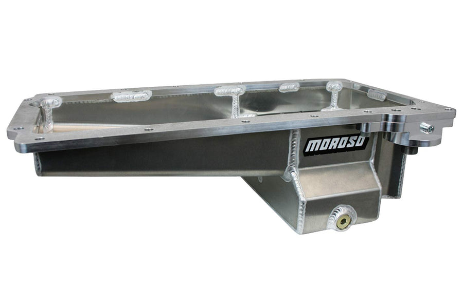 Moroso Aluminum Road Race Oil Pan 21159, Fits GM LS 4.8/5.3/6.0/6.2 Engines, Early Camaro/Nova and others