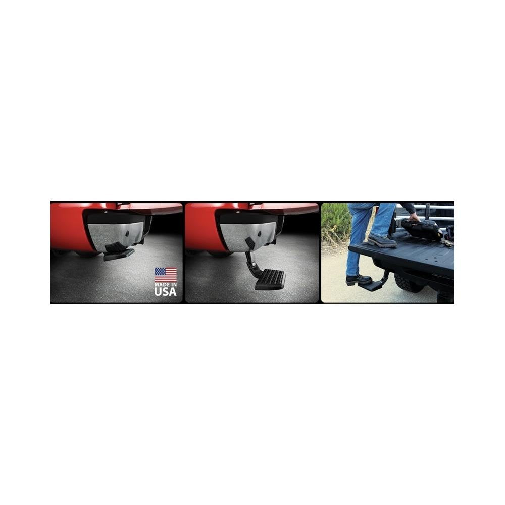 AMP Research RealTruck BedStep | 75314-01A | Fits 2014 - 2018 Chevrolet Silverado 1500 & GMC Sierra 1500; 2019 Chevrolet Silverado 1500 LD & GMC Sierra 1500 Limited