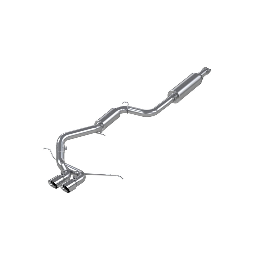 3" MBRP S4200AL Cat Back, Dual Center Outlet Exhaust System (Aluminized Steel)