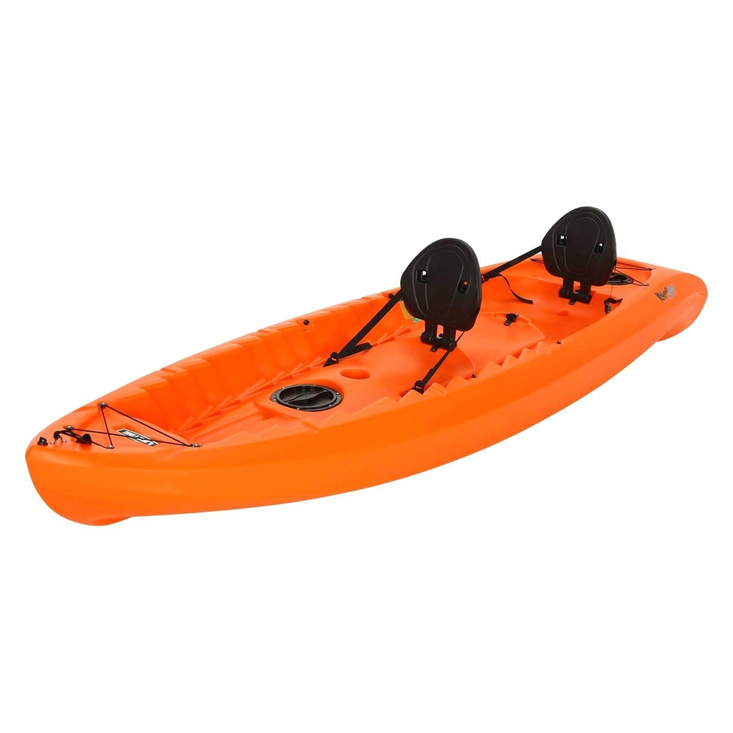 Kokanee Lifetime Sit-On-Top Kayak, Orange, 10'6"