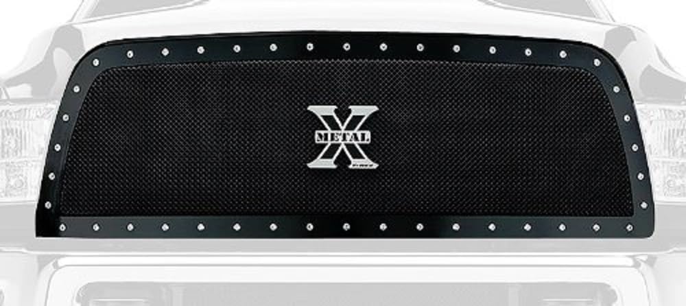 X-Metal Grille T-Rex Grilles 6714521 for Dodge Ram, Black