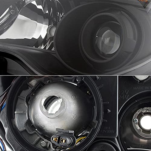 Headlight Xtune HD-JH-CEQ10-AM-BK, 1 Pack