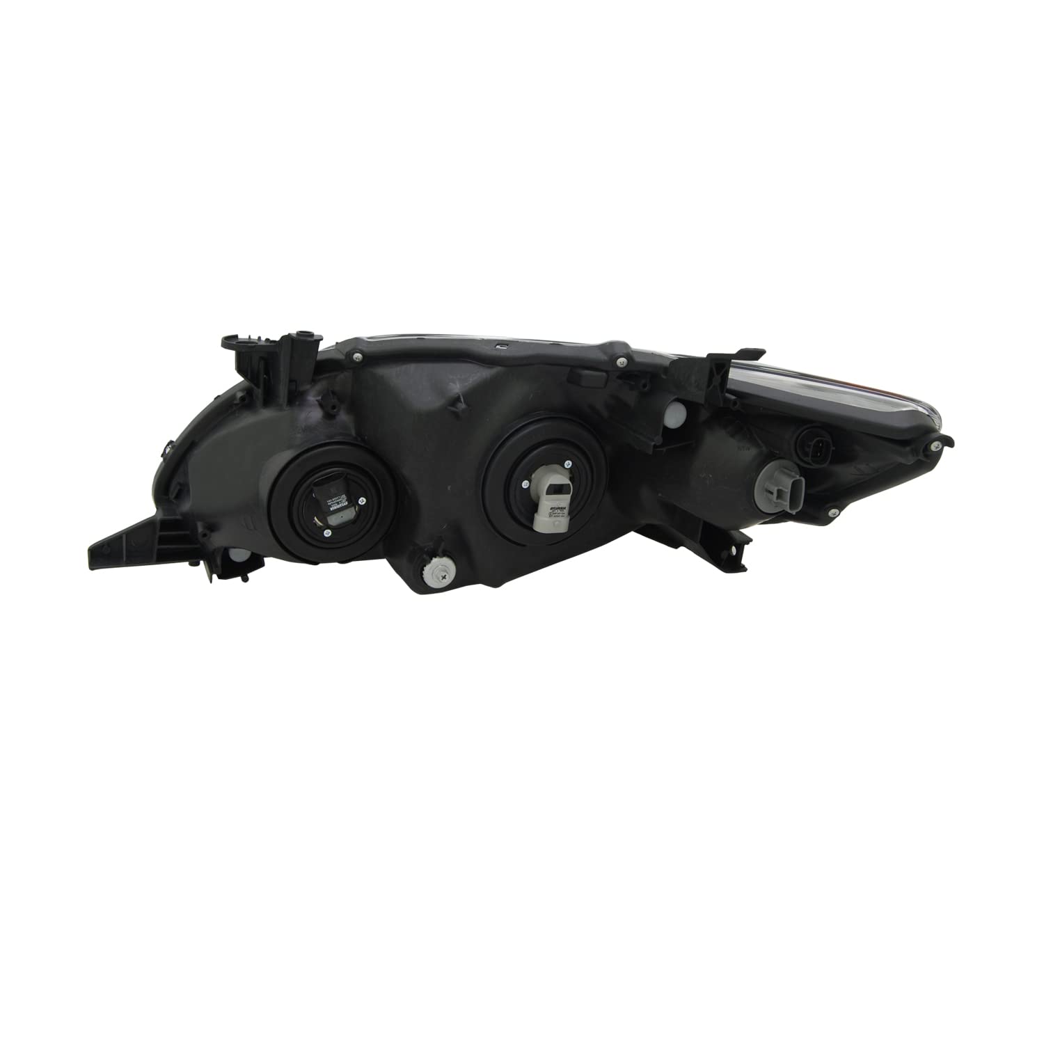 Right TYC Headlight Assembly Compatible with 2011-2013 Toyota Corolla
