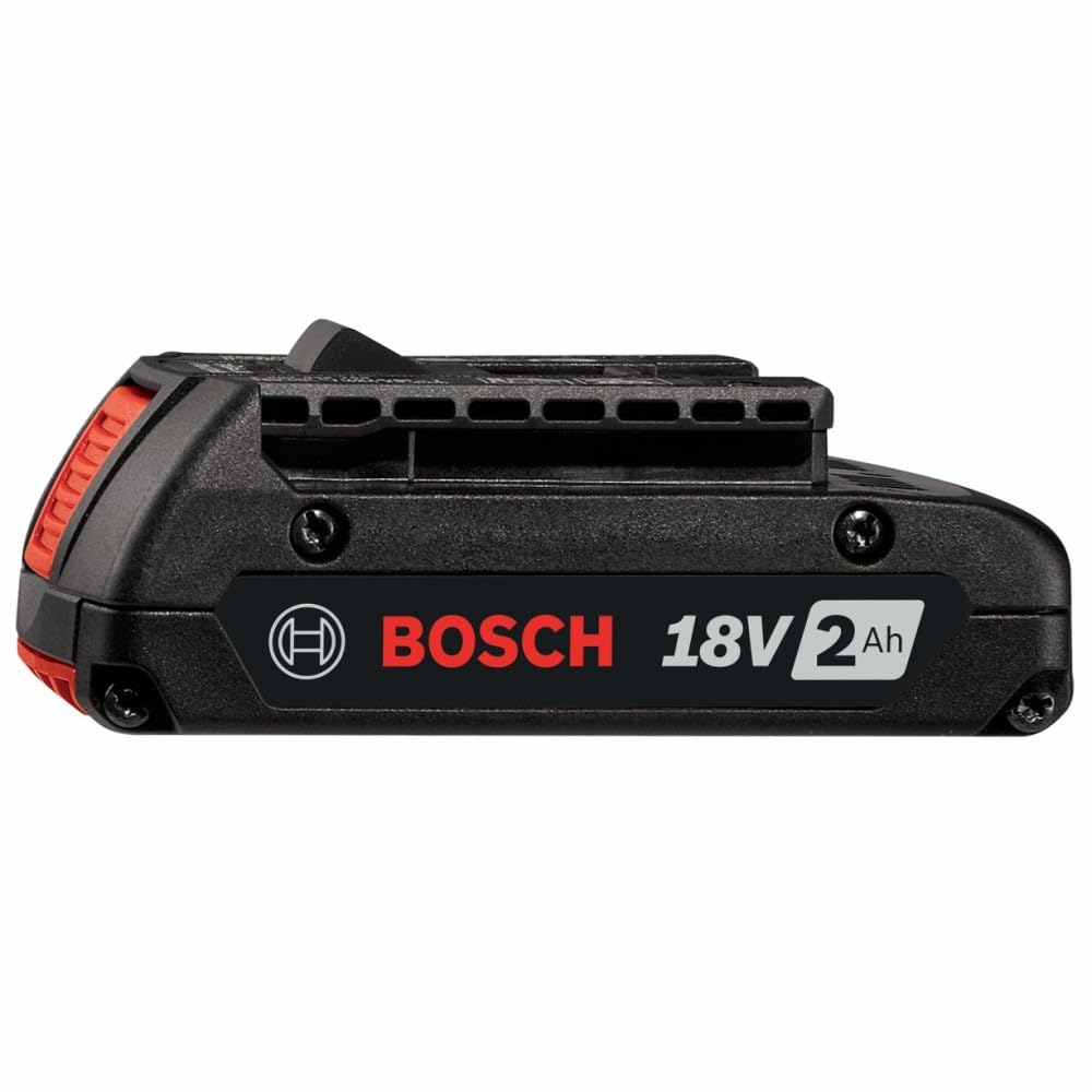 18V Bosch BAT612-2PK Lithium-Ion 2 Ah Standard Power Batteries, 2-Pack