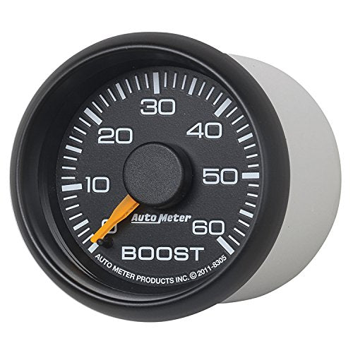 Chevy Auto Meter 8305 Factory Match Mechanical Boost Gauge 2.3125 in.