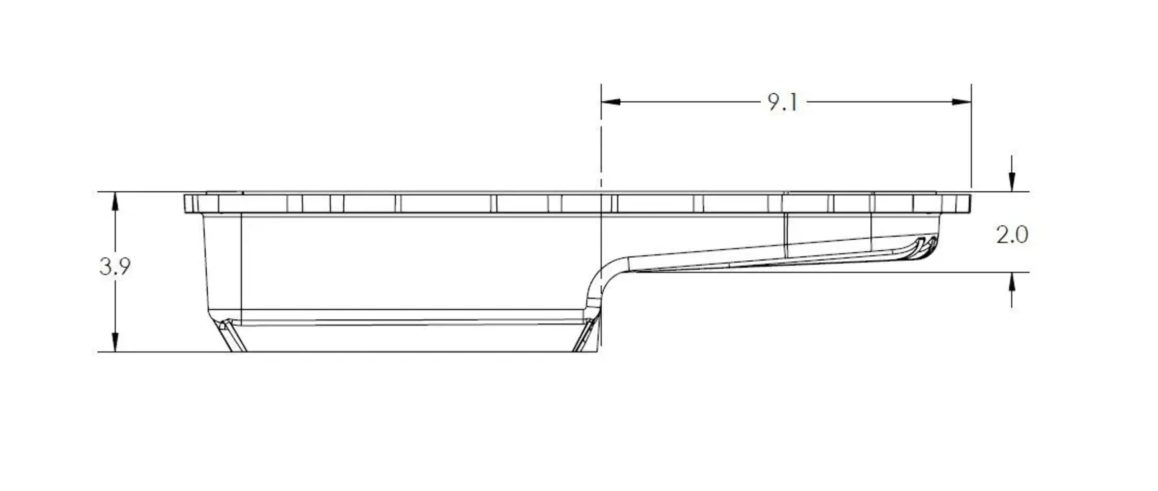 Heavy Duty PPE 228153010 Transmission Pan