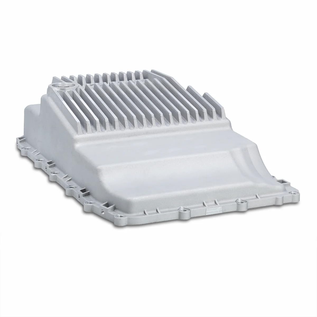 Heavy Duty PPE Cast Aluminum Deep Transmission Pan (Brushed) 328053120 Compatible with 2017+ F150 with 10R80 Transmission