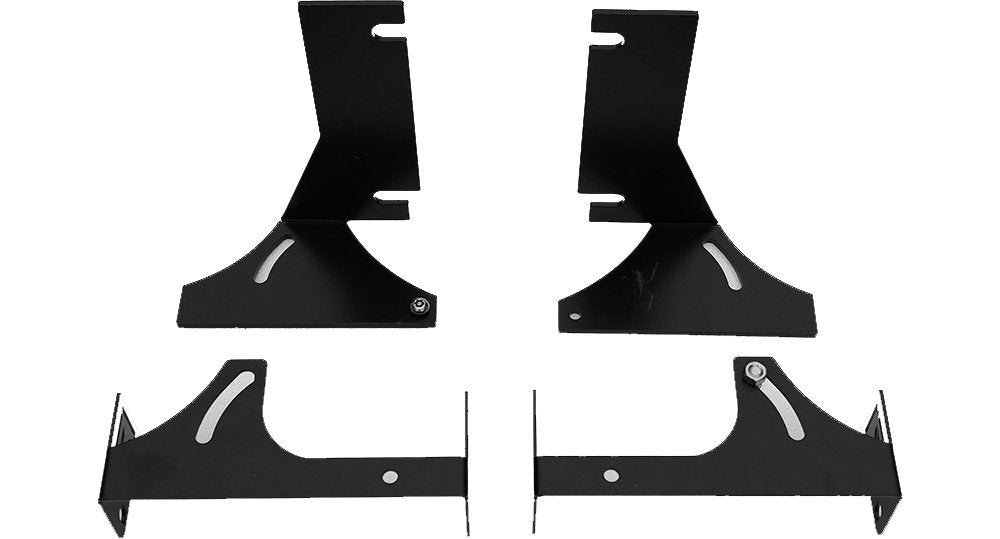 ZROADZ LED Mounting Bracket Front Roof - Compatible w/ 2005-2022 Toyota Tacoma - to Mount (1) 40 Inch ZROADZ or similar style Curved Light Bar (Not Included) - PN #Z339401