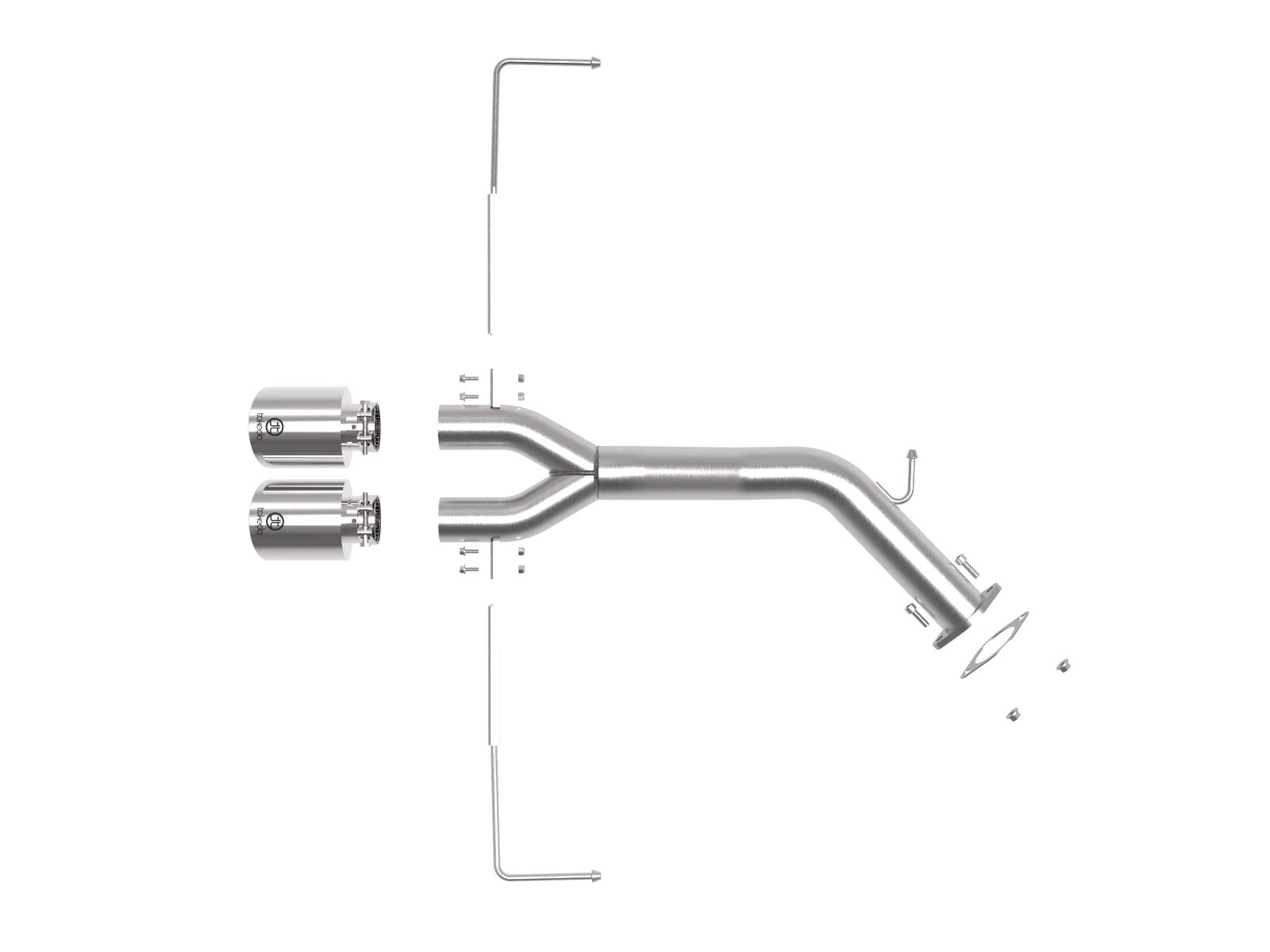 Takeda aFe Power 49-37012-P Axle-Back Exhaust System