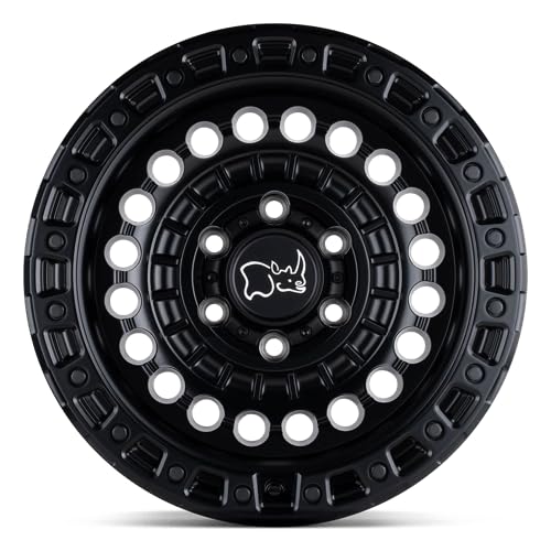 SENTINEL Black Rhino Hard Alloys 17X8.5 6X5.5 4.36-10mm MATTE BLACK - 1785STN-06140M12