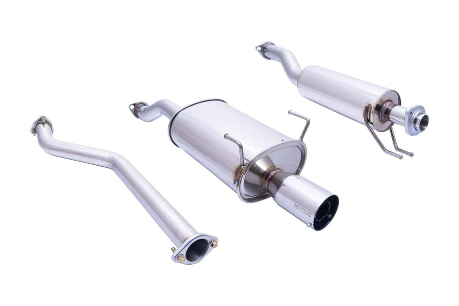 Stainless Steel Megan Racing MR-CBS-AR02NS Cat-Back Exhaust System