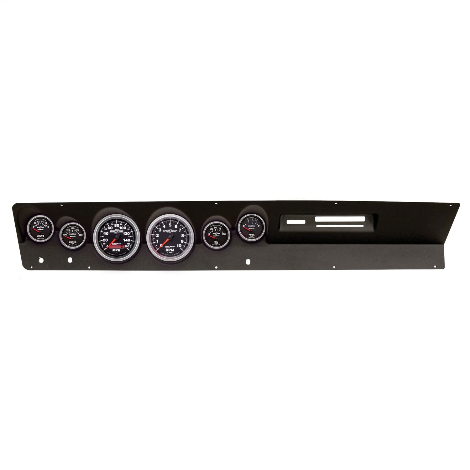 AutoMeter Dash Kit Direct Fit, (3 3/8" X2, 2 1/16" X4), Dodge Dart 67-69, Sport-Comp Ii (2119-12)