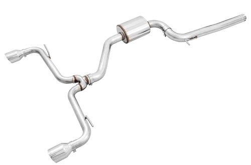 Volkswagen GTI MK7.5 AWE Tuning 2.0T Track Edition Exhaust w/Chrome Silver Tips 102mm - 3020-32042