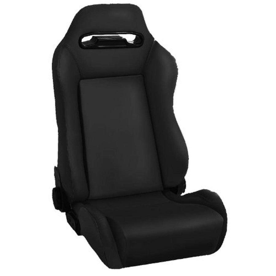 Rugged Ridge | Front Sport Seat, Reclinable, Black Denim | 13405.15 | Fits 1976-2002 Jeep CJ & Wrangler YJ/TJ