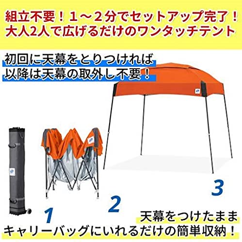 Dome E-Z UP Instant Shelter Canopy, 10 by 10', Limeade