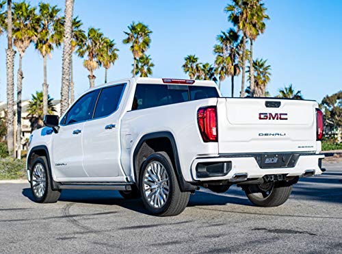 BORLA Cat-Back Perf. Exhaust Sys. for '19-'23 Chevrolet Silverado 1500 V8 & GMC Sierra 1500 V8 T-304 Stainless Steel ATAK Sound Dual Split Rear Exit Single Outlet on Each Side Reuse O.E. Tips