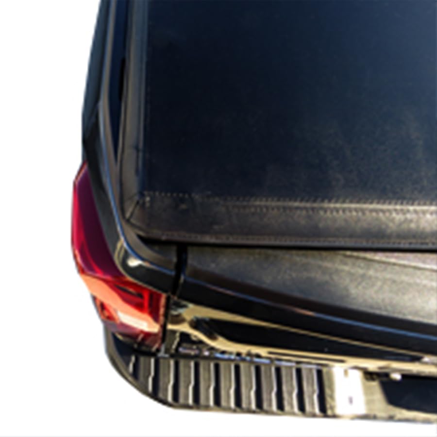 Premier Black Horse Soft TriFold Truck Bed Tonneau Cover Compatible with 15-19 Sierra3500 HD/Silverado2500 HD|19-22 Sierra 1500 LD|19-21 Silverado1500 LD|14-18 Sierra-Silverado 1500 6.6ft Bed-PRS-GM22