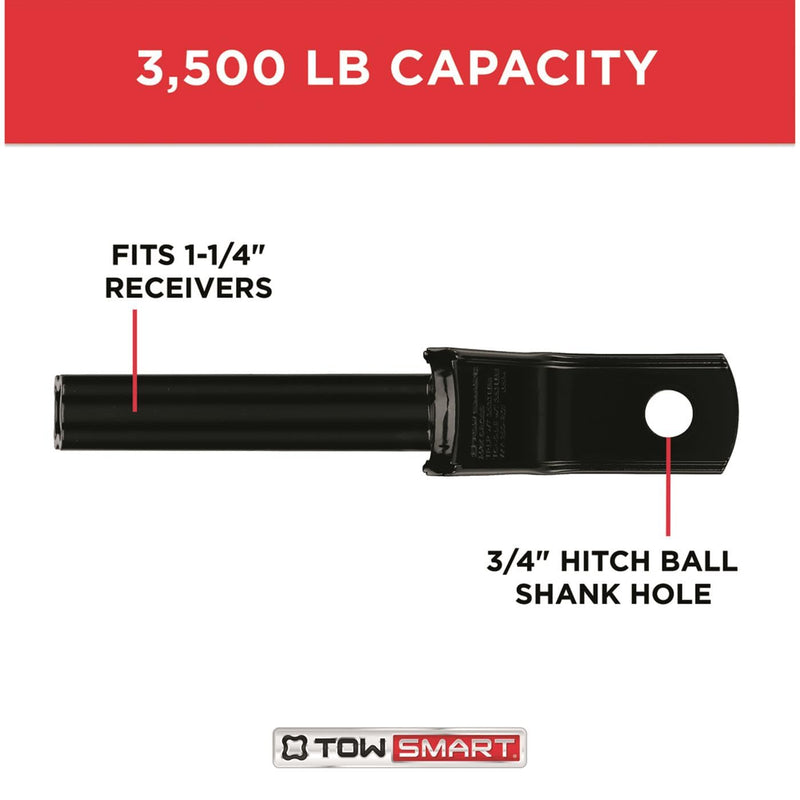 TowSmart 2-1/2 in. Drop 3,500 lb. X-Mount Ball Mount