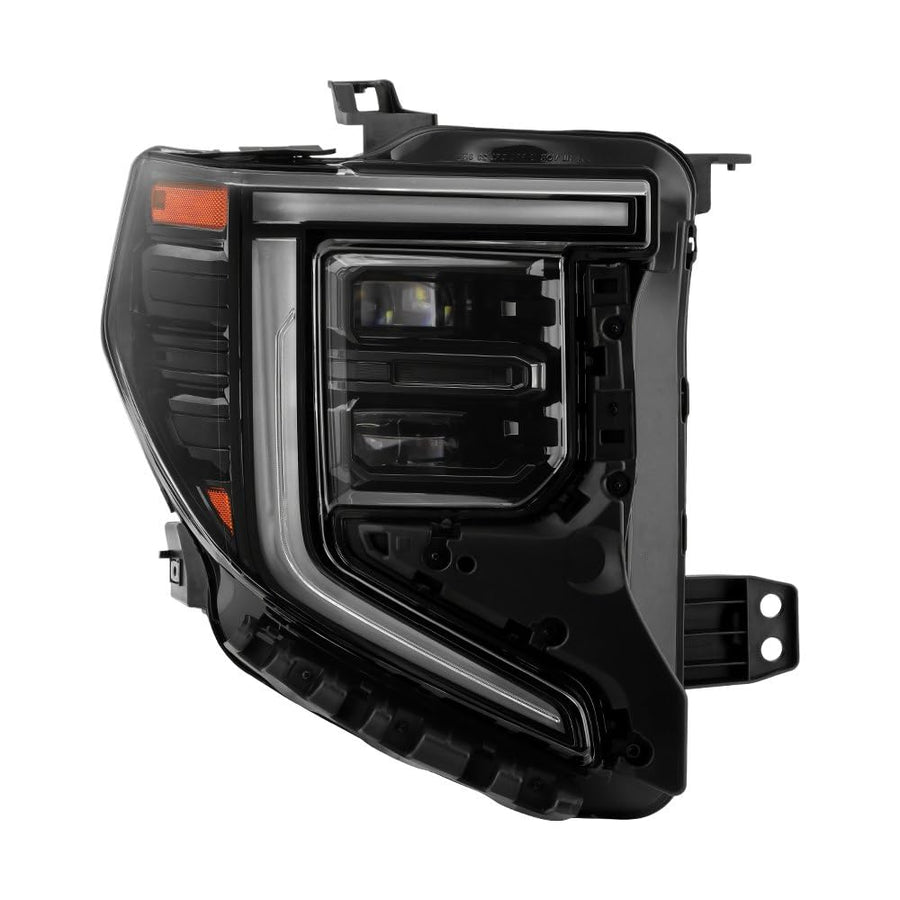 GMC Sierra 1500 22-24 Base | SLE | Elevation Spyder Full LED (All Black Bezel) Headlight - OE Right