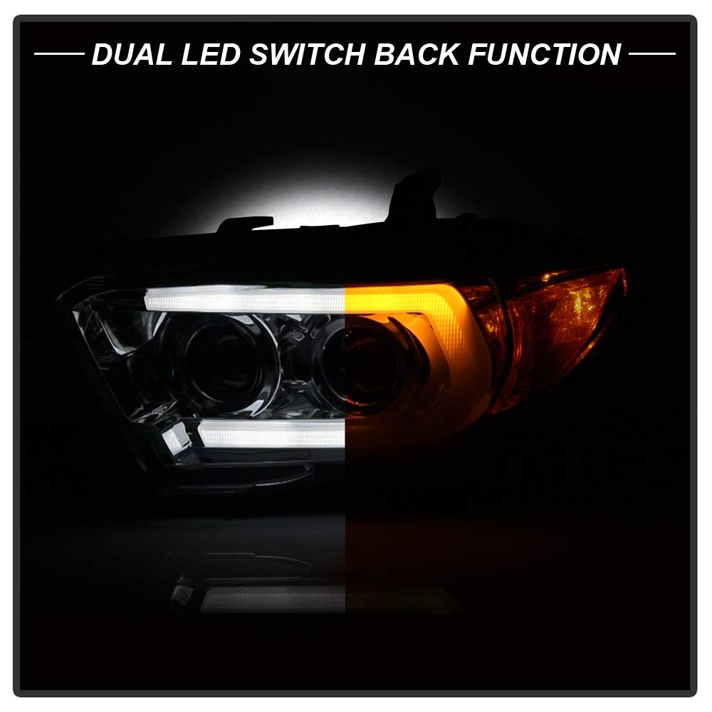 Projector Headlight Spyder - (PRO-YD-TT16-LB-C)