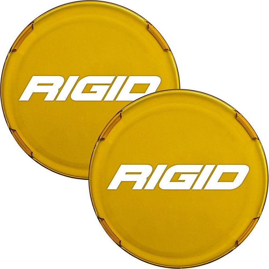 360-Series Rigid Industries (363662) 6in Light Covers - Yellow (Pair)