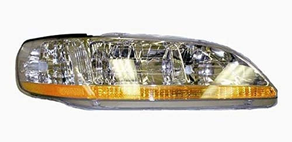 Right TYC Headlight Assembly Compatible with 1998-2000 Honda Accord