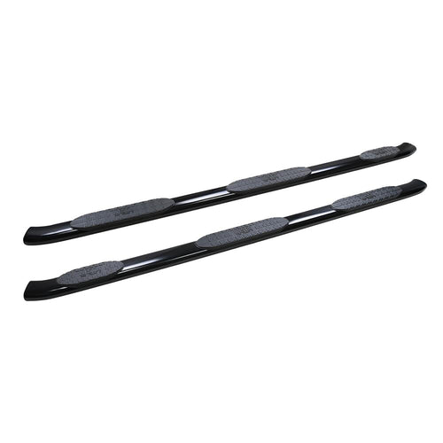 Westin PRO TRAXX 5 Oval Wheel to Wheel Nerf Bars fits 2019-2025 Ram 1500 Crew Cab 6'5" Bed (Exc 1500 Classic) Black Pair