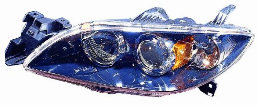 Replacement Driver Side DEPO 316-1132L-UC Headlight Lens Housing
