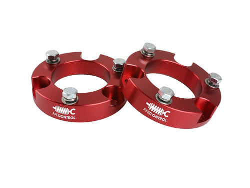 aFe CONTROL 416-72T001-R aFe POWER Leveling Kit, 2", Red Anodized, for 2005-2021 Toyota 4Runner/FJ Cruiser/Tacoma