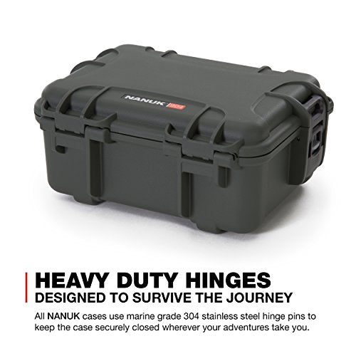 Olive Nanuk 904 Waterproof Hard Case Empty