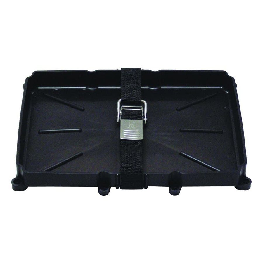 T-H Marine Battery Holder Tray NBH-24-SSC-DP with Stainless Steel Buckle, 24 Series