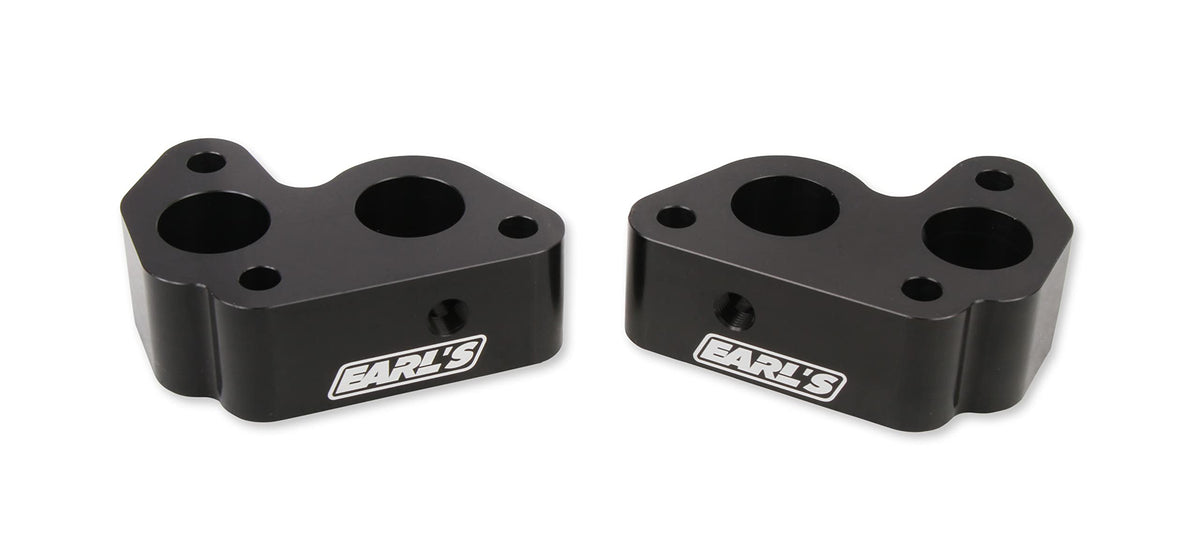 Earl's Remote Mount LS0022ERL Electric Water Pump Block Adapters
