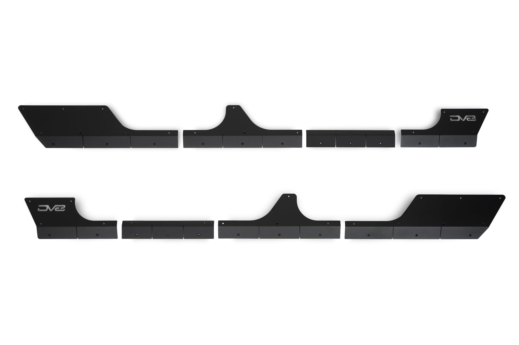 Rock Skins DV8 Offroad for The 2020-2025 Jeep Gladiator JT | Protects Lower Body Panels from Rocks & Debris | Works with Aftermarket & Factory Fenders | Compatible with Most Sliders & Steps