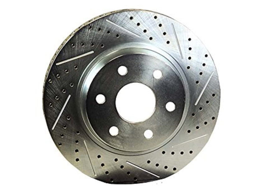 BAER BRAKES Rotor Ring Replacement 6910868-BKCZ (14" 1.150" Thick Slot Drill W/Zinc Drivers Side), 1 Pack