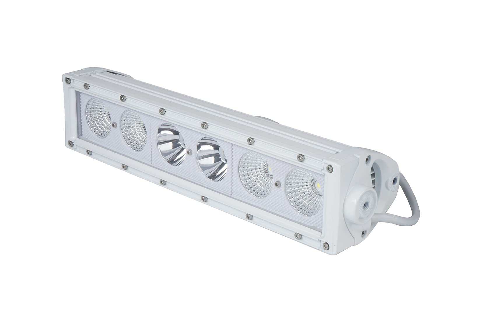 Race Sport Lighting 14.5inch MS60WSRS Marine Grade Single Row Straight Light Bar with 60-Watt 6 x 10W High Intensity OSRAM LEDs