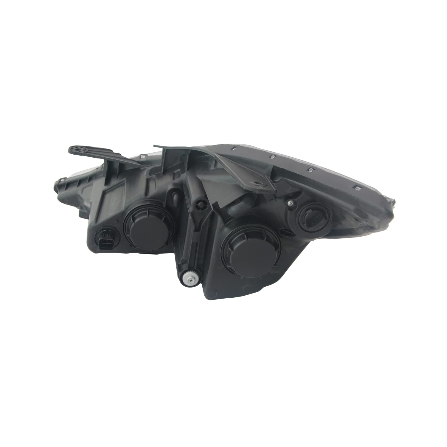 Right Headlight Assembly TYC Compatible with 2011-2014 Hyundai Santa Fe
