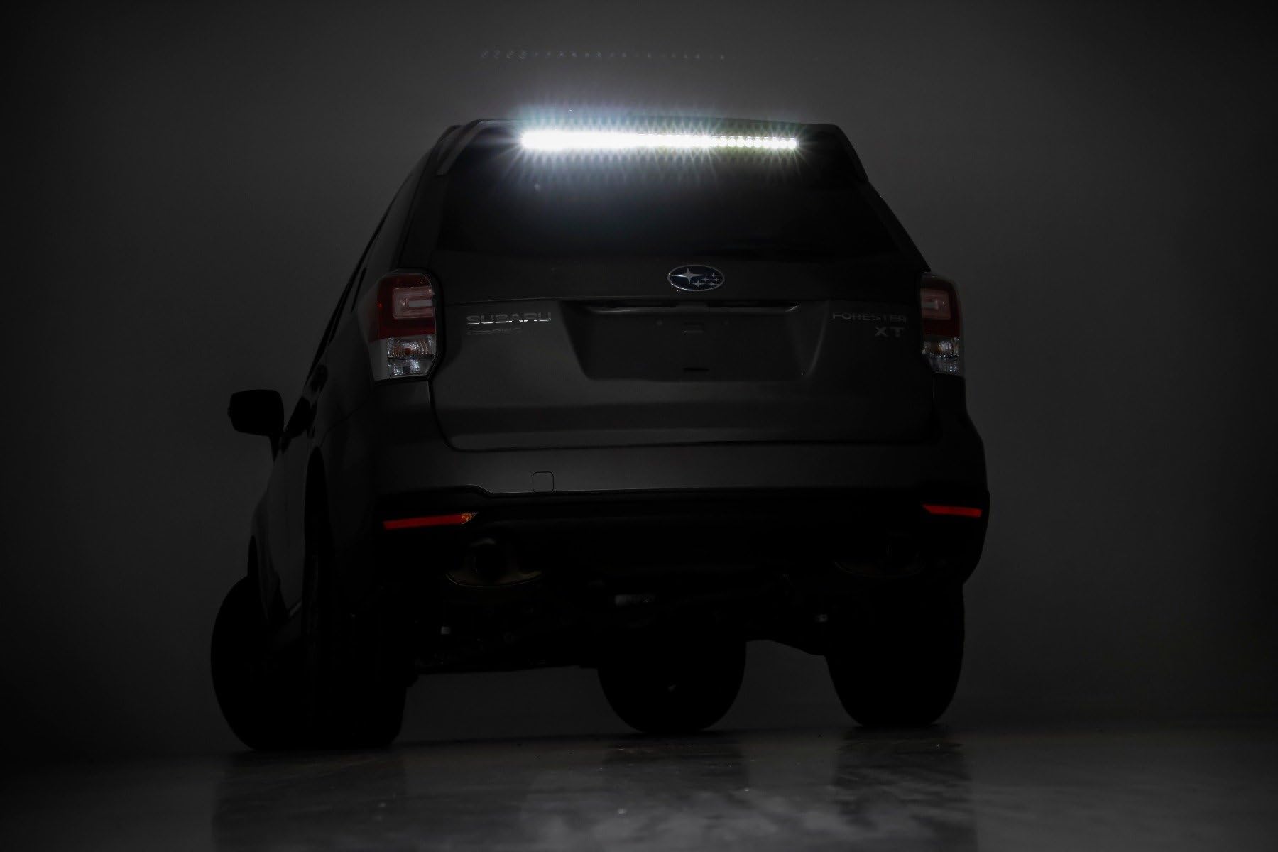30" Rough Country Curved LED Light Bar - 150W, 12,000 Lumens, Spot Focus Beam, Off-Road Lighting for Jeeps, Truck & UTV