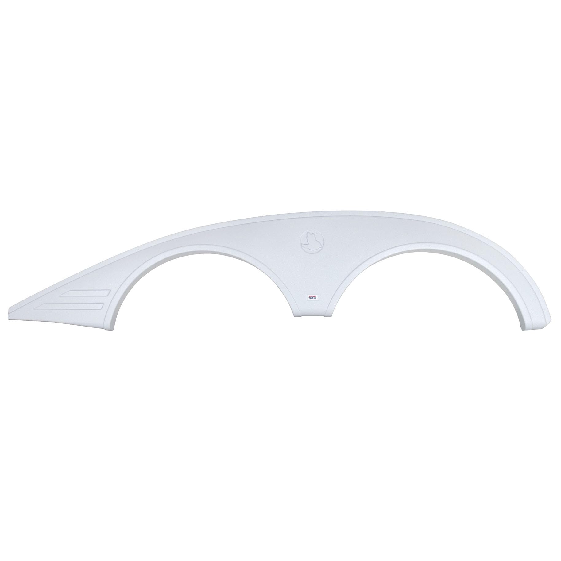 Tandem Axle Fender Skirt ICON 15318 FS5318 for Jayco - Polar White (RH)