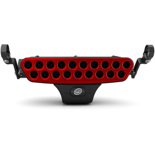 Stainless Steel S&B Filters Faceplate (Red) 76-3002