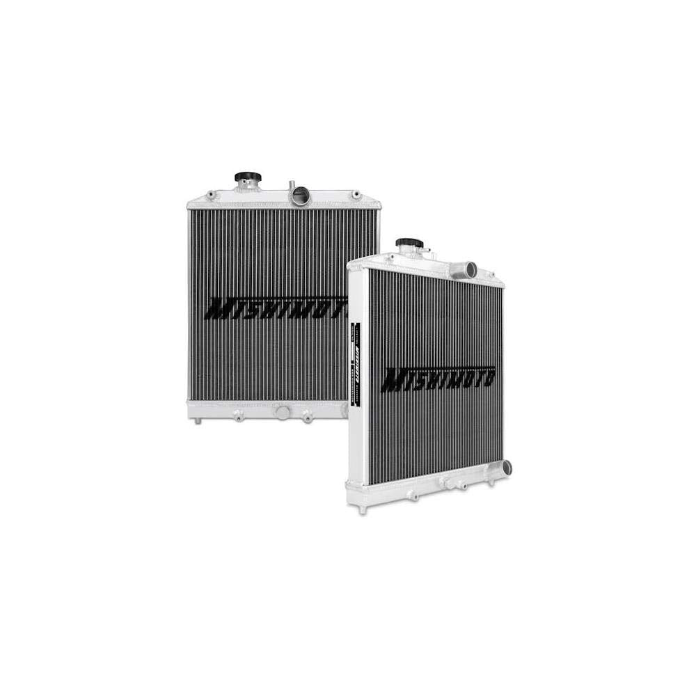 Mishimoto Performance Aluminum Radiator MMRAD-WRAV8-87X Fits Jeep YJ TJ Chevy V8 LS Engine Swap 1997-2006