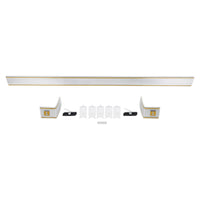 04-559 Brothers Trucks Cab Moldings - Rear - 3-Piece Set
