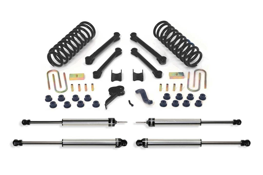 Fabtech Performance Lift System K3037DL w/Shock w/DLSS Shocks 4.5 in. Lift