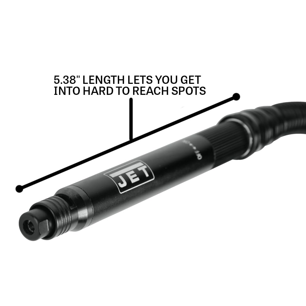 JET Pneumatic 1/8-Inch Micro Die Grinder, 70000 RPM (Model JAT-410)